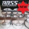 EXT-00862 Suzuki GSXR-1300 Hayabusa Ross Racing Piston Kit 86mm off set  GEN 2 (2008-on)